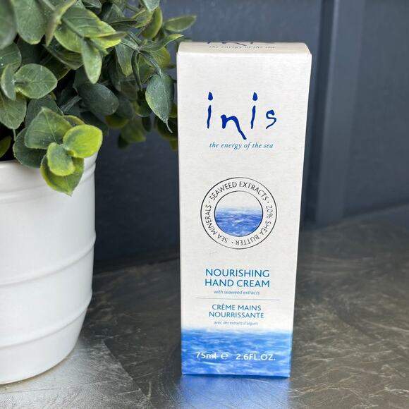 Inis Nourishing Hand Cream Energy Of The Sea Seaweed Shea 2.6oz NIB-sealed - Picture 1 of 2